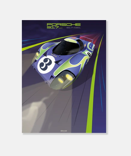 Tableau porsche 917 lh