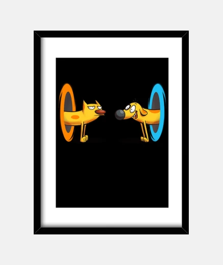 Quadro portale catdog - cartoni animati
