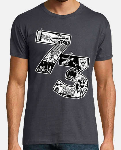 Tee-shirt porter un an 1973 - 50 ans