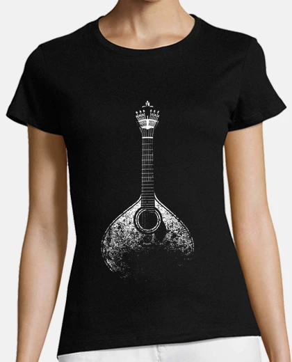 T-shirt portoghese chitarra-fado-musica-portoga