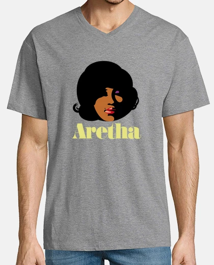 Tee-shirt portrait d'aretha