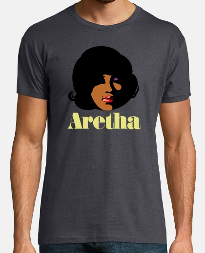 Tee-shirt portrait d'aretha
