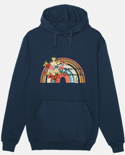 Hoodie positive hippie quote