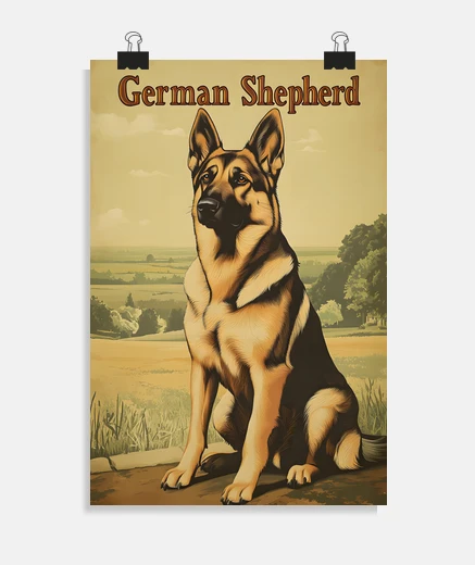 Poster post de berger man