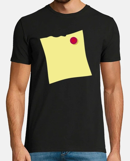 Camiseta POST-IT PON TU TEXTO