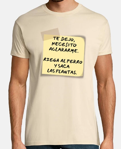 Camiseta POST-IT TE DEJO
