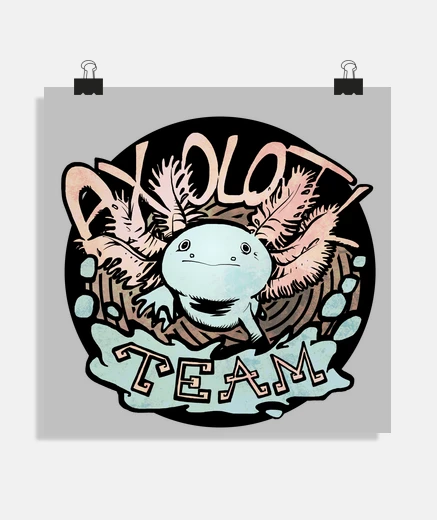 Poster Poster Axolotl Team 2