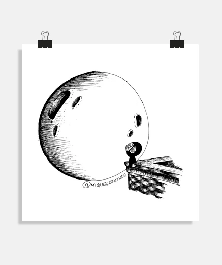 Póster cuadrado 1:1 - (40 x 40 cm)