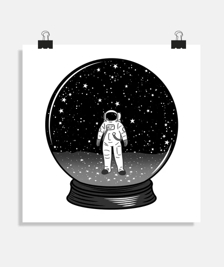 Poster poster del globo di stars piovono
