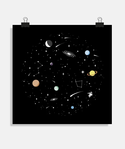 Poster poster del mio universo interiore