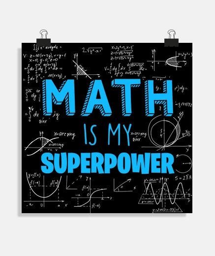 Poster poster di idee regalo per studenti di matematica, facoltà, scuola superiore, poster, classe, soggior