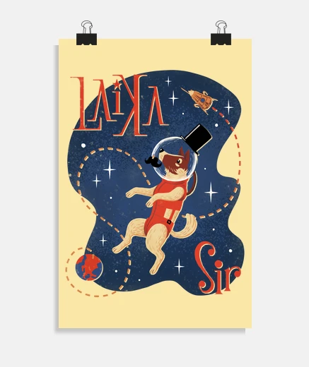 Poster poster di laika signore