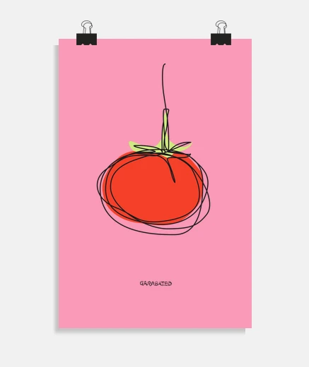 Poster poster di pomodoro