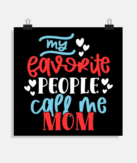 Poster poster mamma amore famiglia mamme idea regalo per mamma