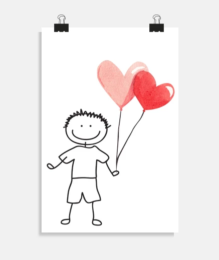 Poster poster, minimalist
