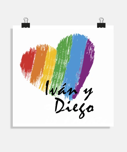 Póster Póster personalizado orgullo