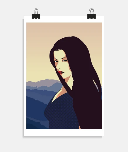 Poster poster retro girls vintage art women
