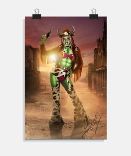 poster cowboy alieno