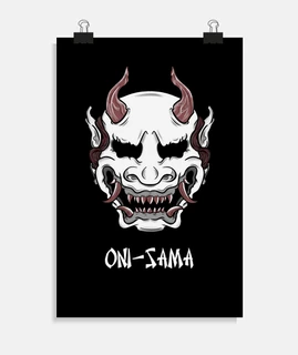 poster di oni-sama nero