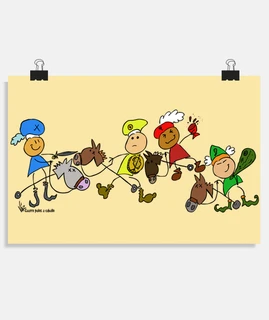 Póster horizontal 3:2 - (30 x 20 cm)