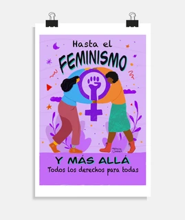 poster per il femminismo e più