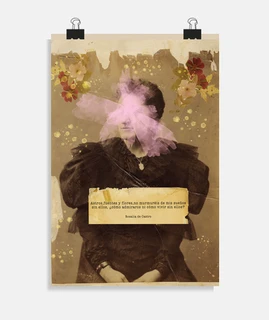 Póster Rosalía Castro Mujer