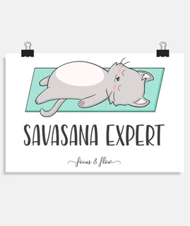 poster savasana expert