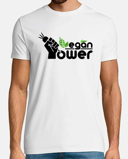 T-shirt potenza vegana