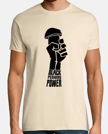 T-shirt potere del perigord nero