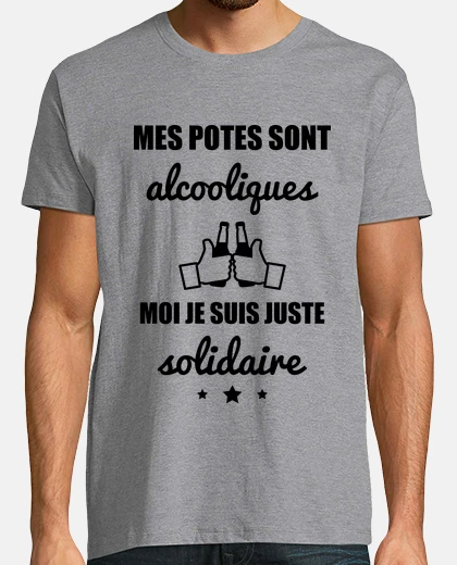 Tee-shirt Potes alcooliques,humour,alcool
