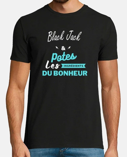 Tee-shirt potes Black Jack