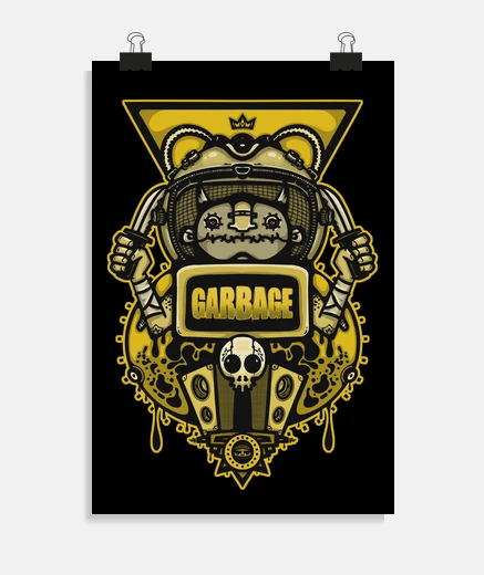 Poster poubelle