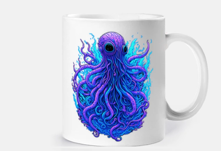 Mug poulpe - tasse