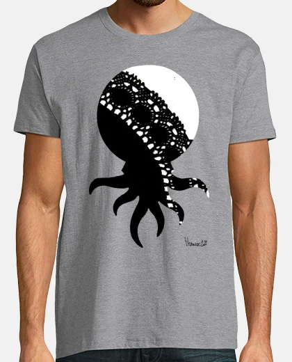 Tee-shirt poulpe dentelle 10