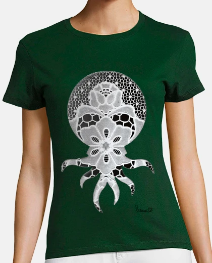 Tee-shirt poulpe dentelle 5