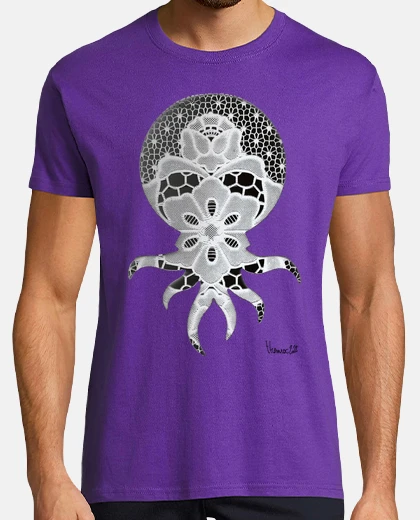 Tee-shirt poulpe dentelle 5