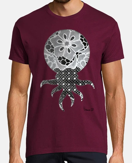 Tee-shirt poulpe dentelle 8