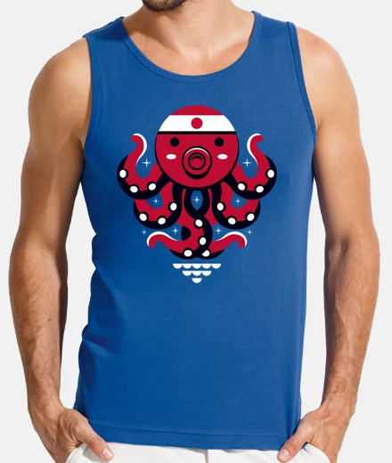 Tee-shirt poulpe japonais tako