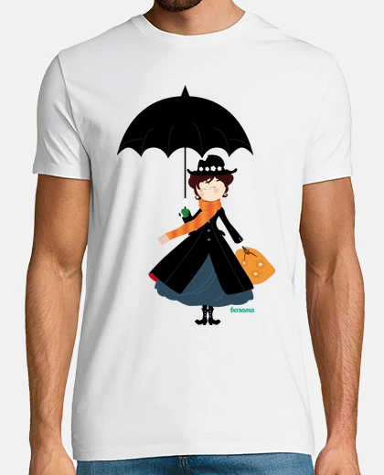 Tee-shirt poupée mary poppins