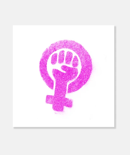 Stampa power fe men ino - girl power
