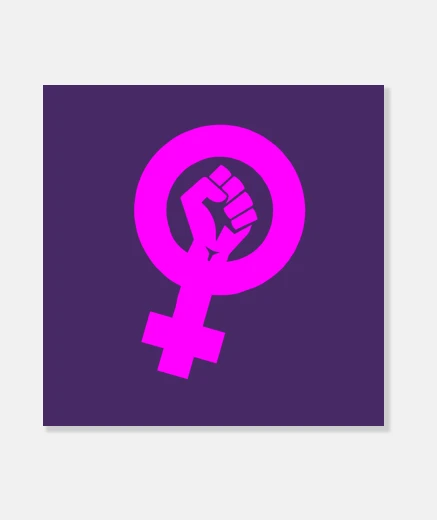 Stampa power fe men ino - girl power