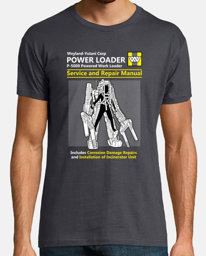 Tee-shirt Powerloader Service and Repair Manual 