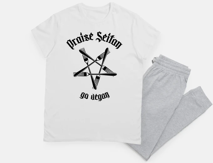 Pajama praise seitan - go vegan 11 (black)