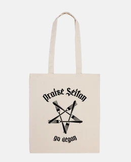 praise seitan - go vegan 11 (black)