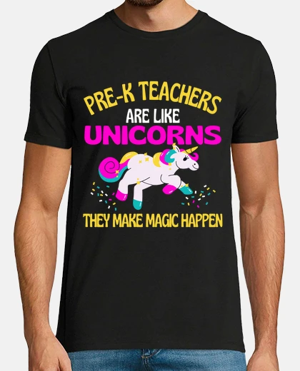 Tee-shirt pré k professeurs licorne magique licor