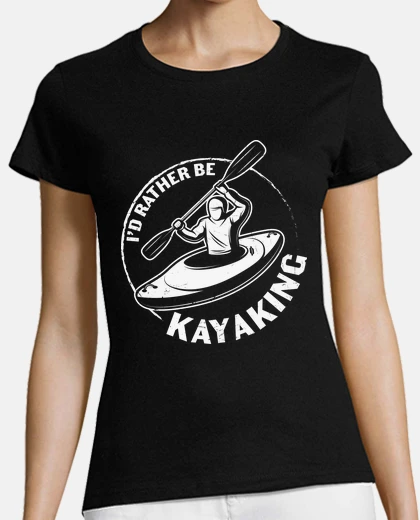 T-shirt preferisco andare in kayak
