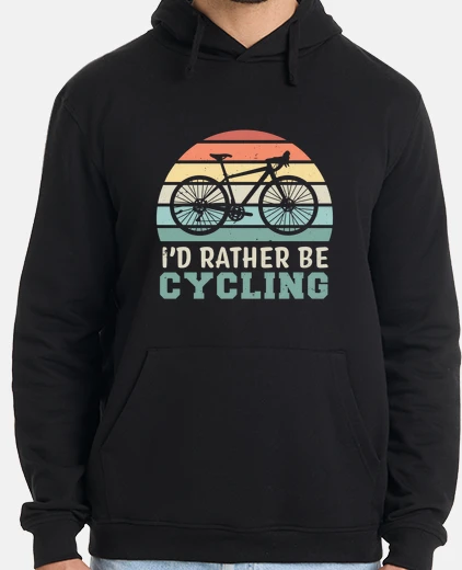 Sudadera prefiero estar en bicicleta regalo dive