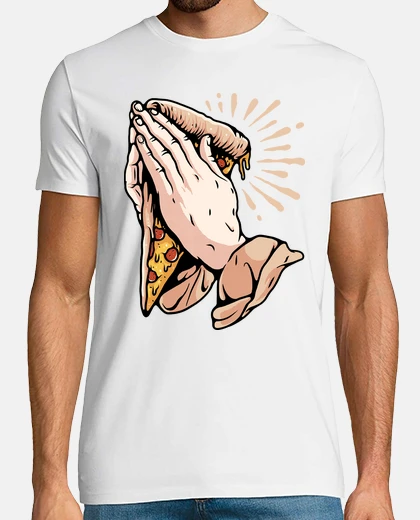 T-shirt prega per la pizza