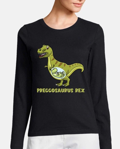 T-shirt preggosaurus rex pregnant mom pregnancy