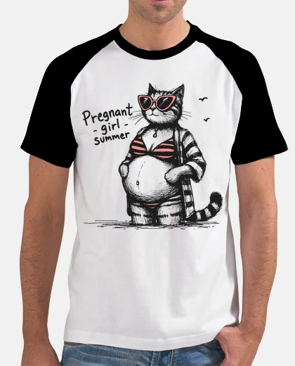 Camiseta PREGNANT GIRL SUMMER